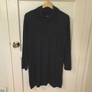 🎀LIKE NEW! Old Navy ultra soft turtleneck tunic sweater dress size large